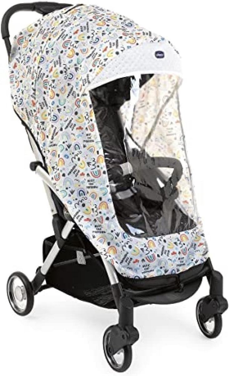 Regenhoes voor Kinderwagen - Bescherming Tegen Regen en Wind
