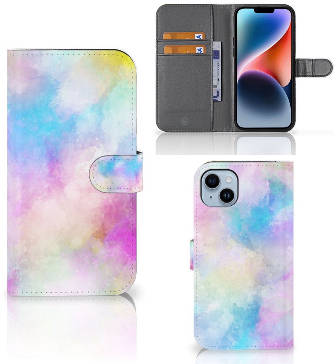 Hoesje iPhone 15 Plus Watercolor Light
