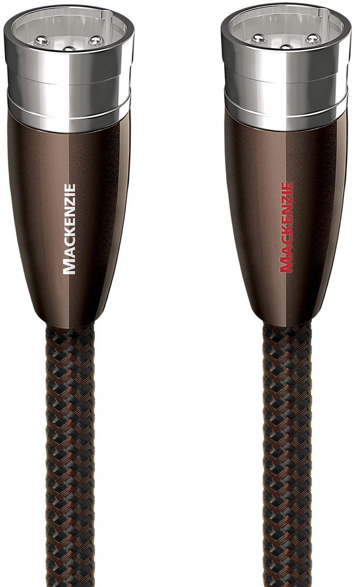 0.5m XLR Audiokabel 3-polig - Zwart