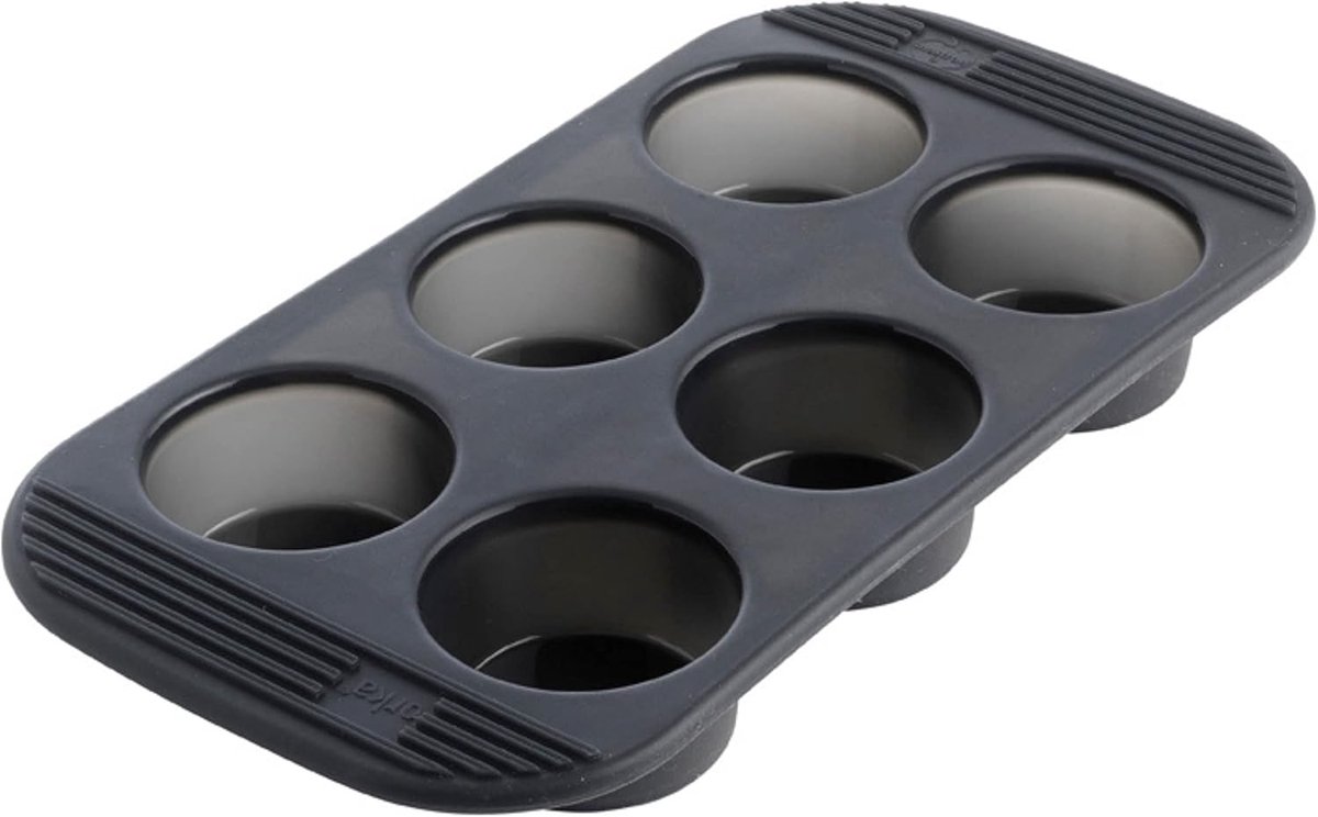 Muffinbakvorm set van 6 - Siliconen bakpannen voor perfect gebakken muffins