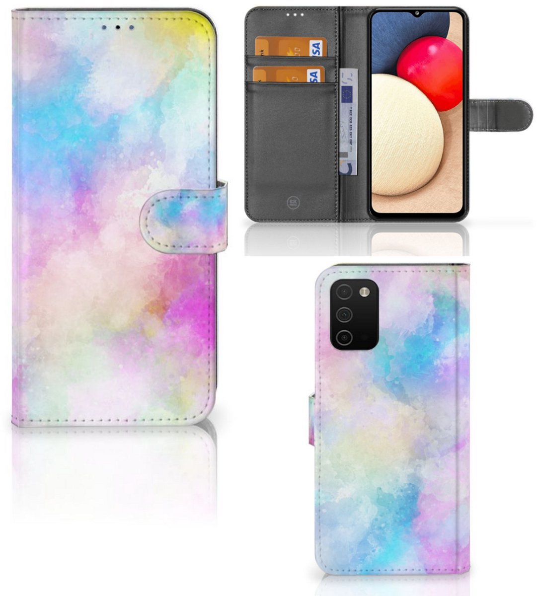 Hoesje Samsung Galaxy A03s Watercolor Light
