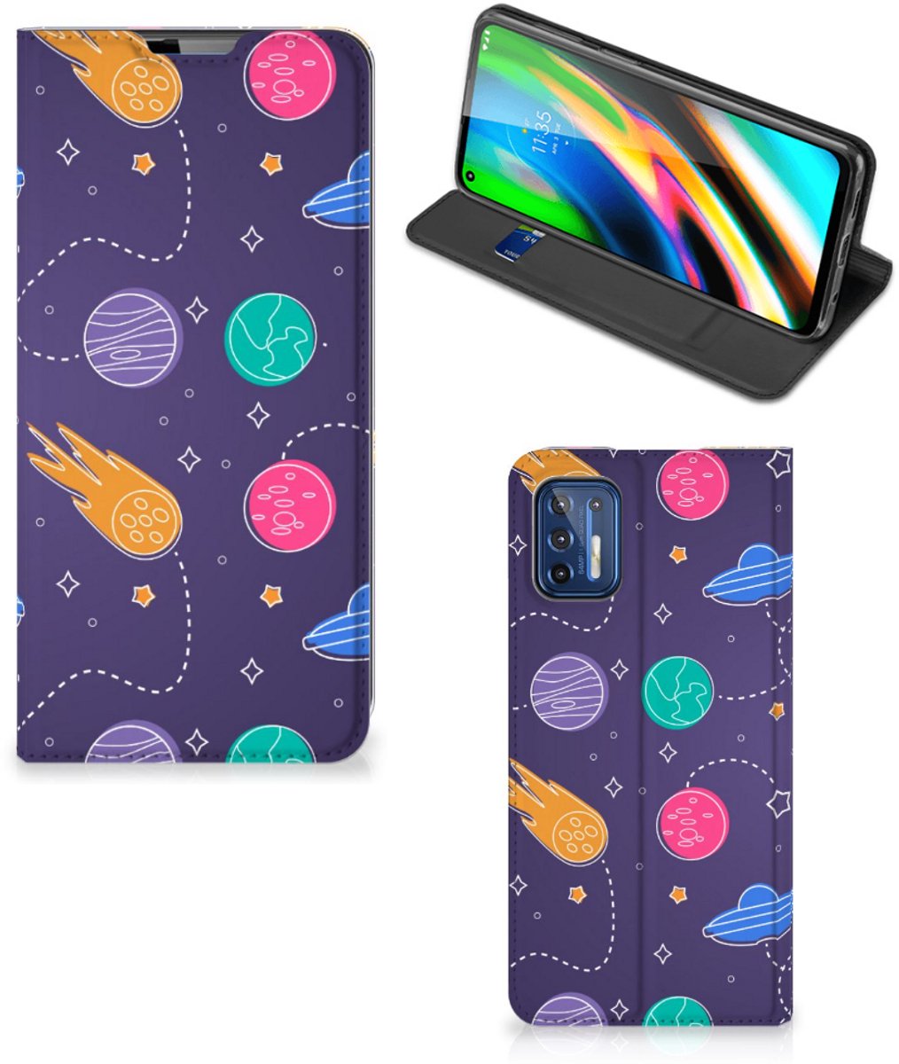 Motorola Moto G9 Plus Hippe Standcase Space