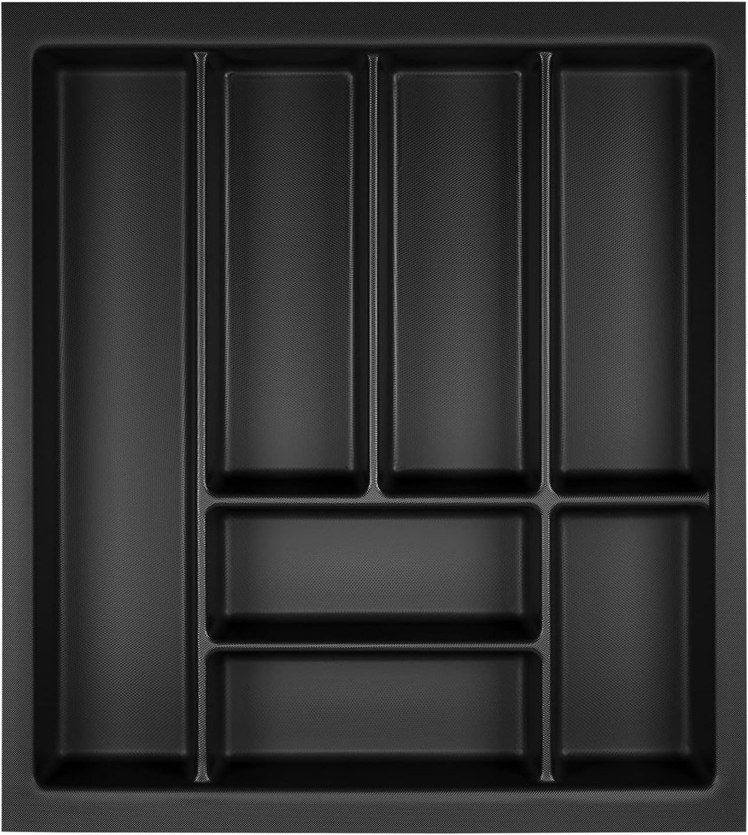 Bestekinzet voor Keukenlade 425 x 476 mm - Lavagrijs met Parelstructuur
