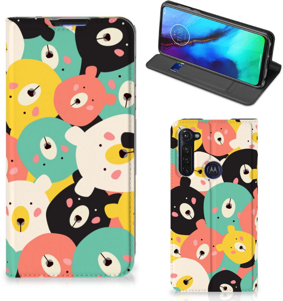 Motorola Moto G Pro Magnet Case Bears