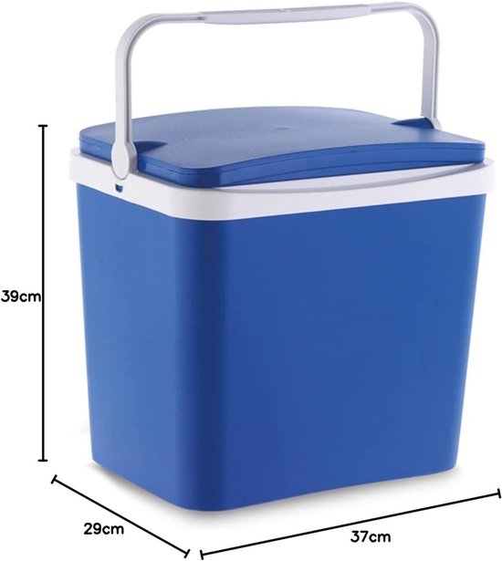 Koelbox 14400 voor Onderweg - 24 Liter, Hermetische Sluiting van Koelbox. — afbeelding 3