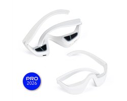 Wallen Bril - Bril Wallen - Oogmassageapparaat - Verminderd wallen - Oogverzorging - Lifting masker - EMS - Rood licht - Donkere kringen - Huidverbetering - Bril - Oogzak verwijderen - Licht therapie - Oogspa