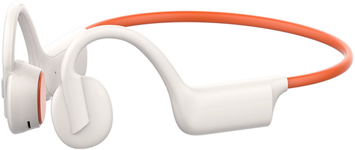 NAXSIR k08 Bluetooth-hoofdtelefoon met beengeleiding, niet-in-het-oor-ontwerp, langere batterijduur, geschikt voor telefoongesprekken en sporten