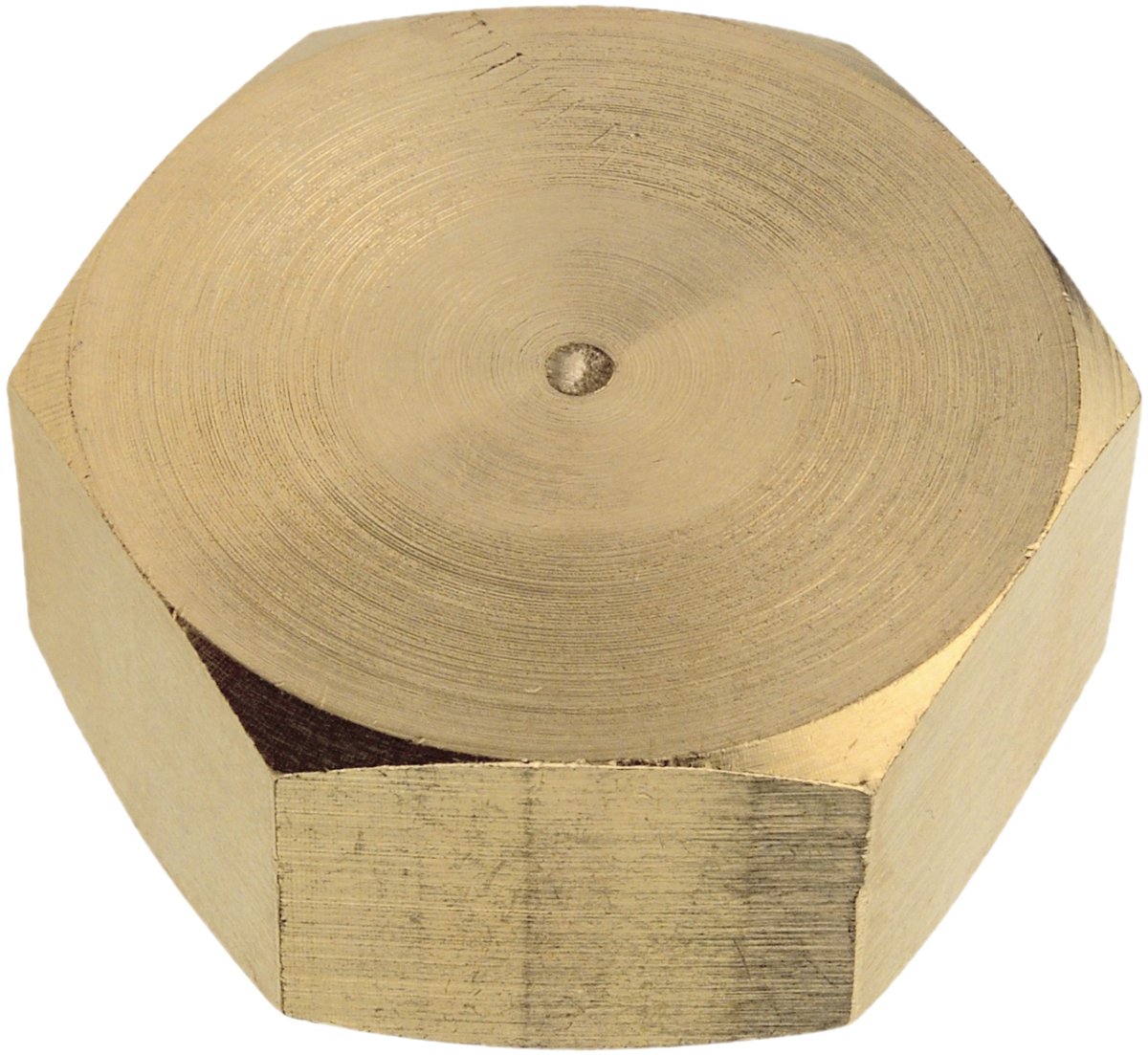 KIRCHHOFF MS Eindkap - Blanco - 1/2"BI