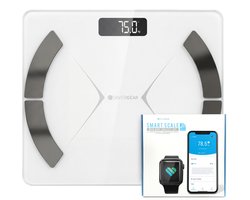 Balance Smart Silvergear avec analyse corporelle complète - Balance intelligente avec application - Wit
