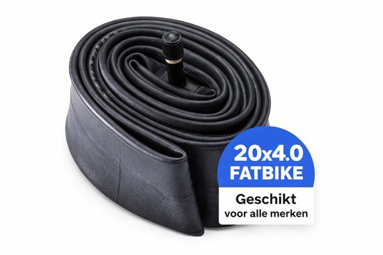Fatbike binnenband 20×4.0 universeel, geschikt voor alle merken fatbikes, voor- en achterwiel, dagelijks gebruik