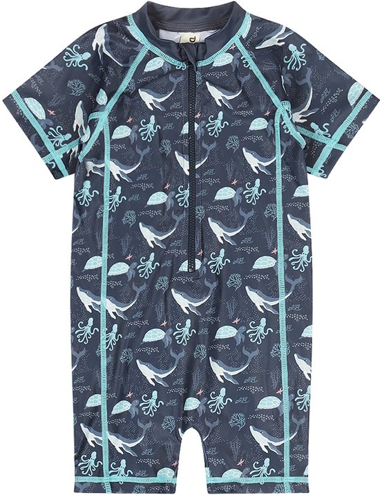 Sterntaler Baby - jongens zwemshort walvissen zwembroek, groen, 116 cm
