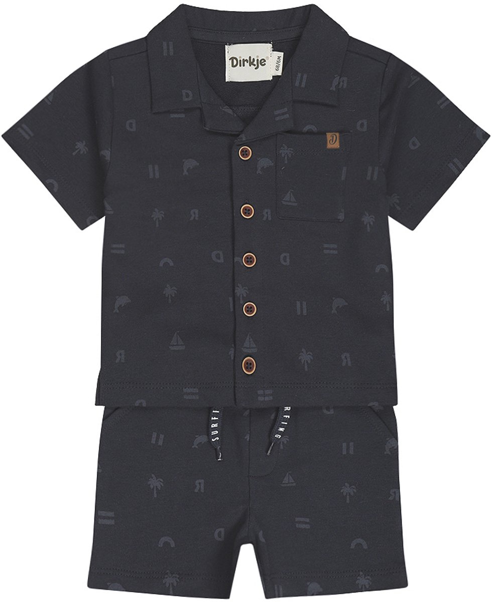 Dirkje Jongens Kledingset - Navy
