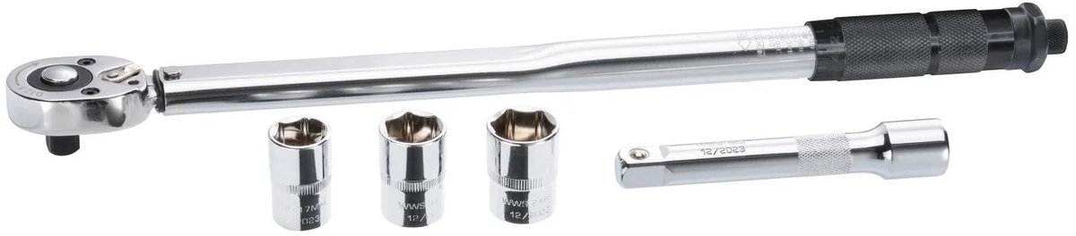 PARKSIDE® Momentsleutel 12.5 mm - Koppel: 40 - 210 Nm