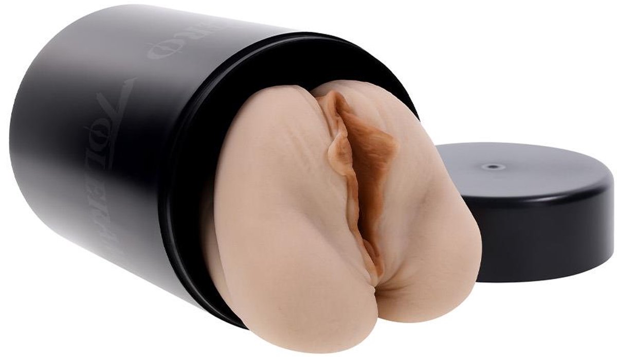 ZERO TOLERANCE - Stroker - Masturbator levensechte ervaring - Vaginaal en anaal - met pornoster DANI DANIELS - licht beige