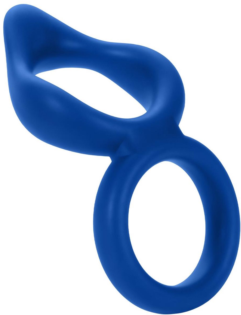 Forto F-88 dubbel Ring Penisring - Blauw