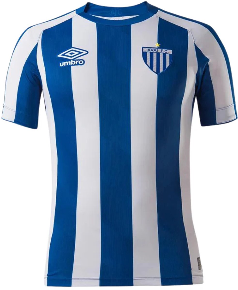 Avaí Thuisshirt 2022 - Brazilië Voetbalshirt - Avaí - Maat S - Umbro - Globalsoccershop