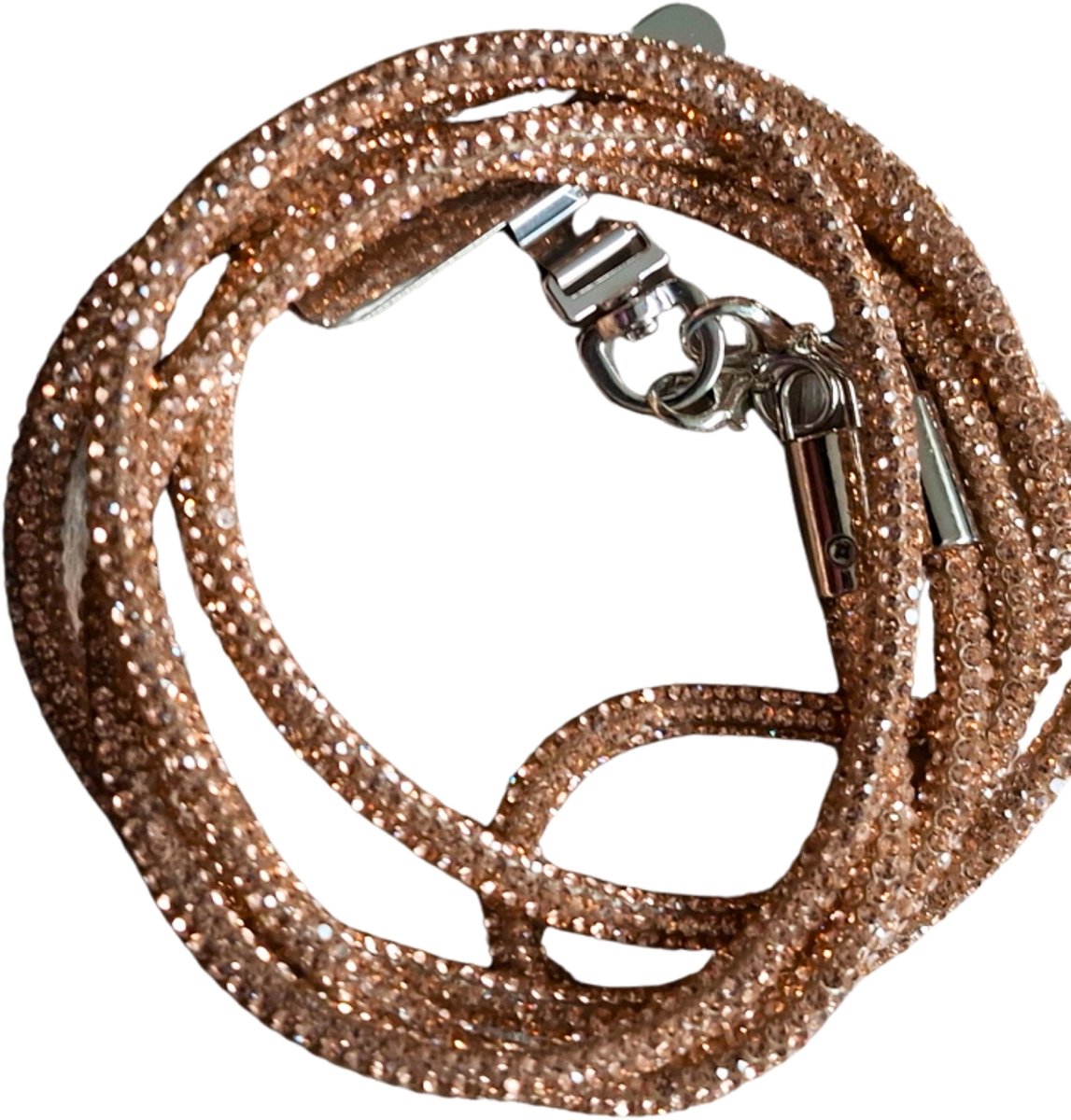 TWOA - Telefoonkoord Shiny Gold - Universele telefoonketting