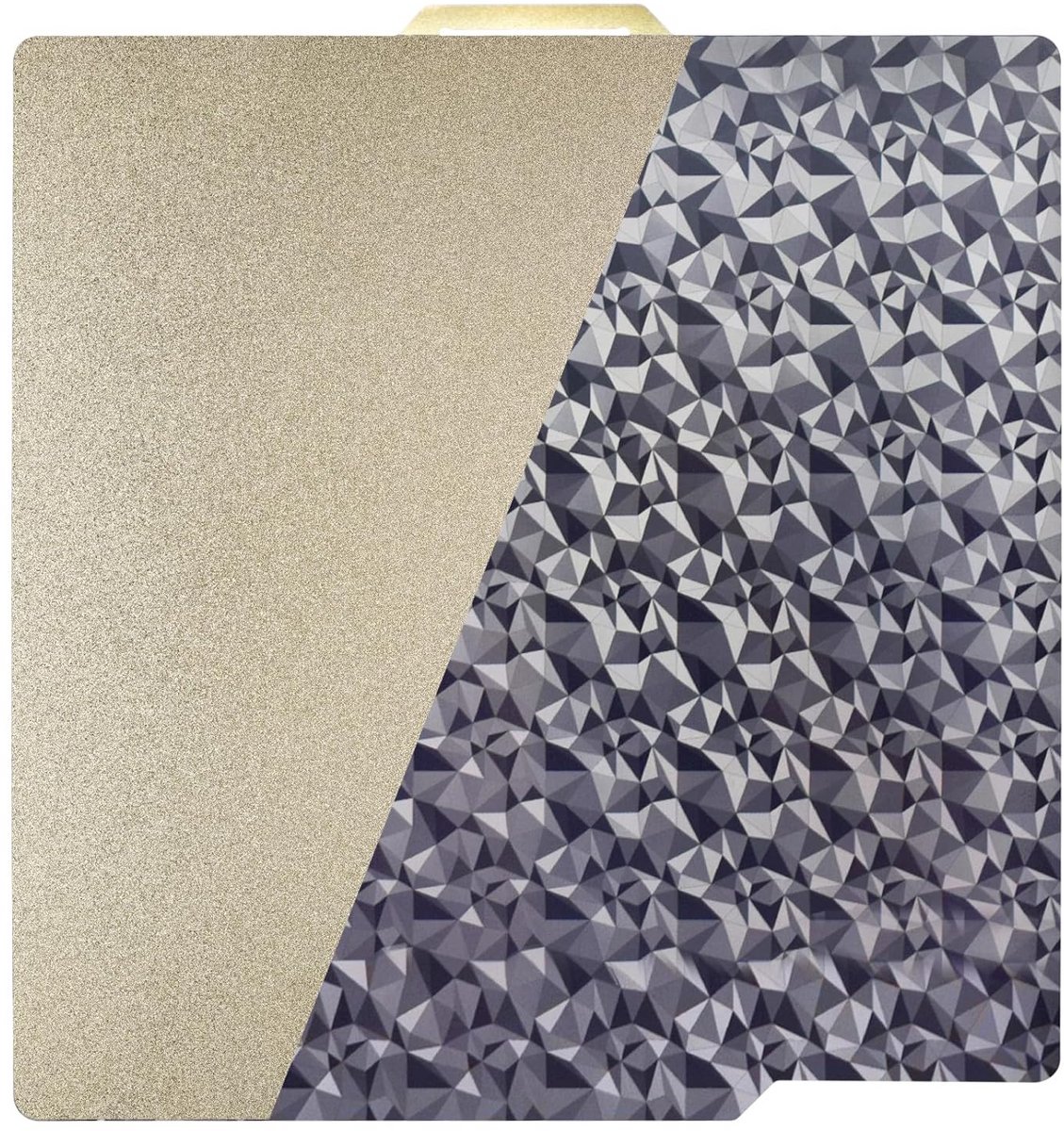 Dubbelzijdige Bouwplaat met PEI en Gladde PEO voor 3D-printers 257x257 mm