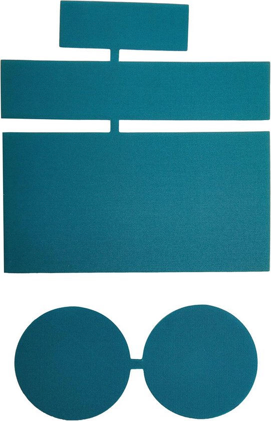 Snelreparatieset voor Kleding en Textiel - Zelfklevende Patches — afbeelding 3