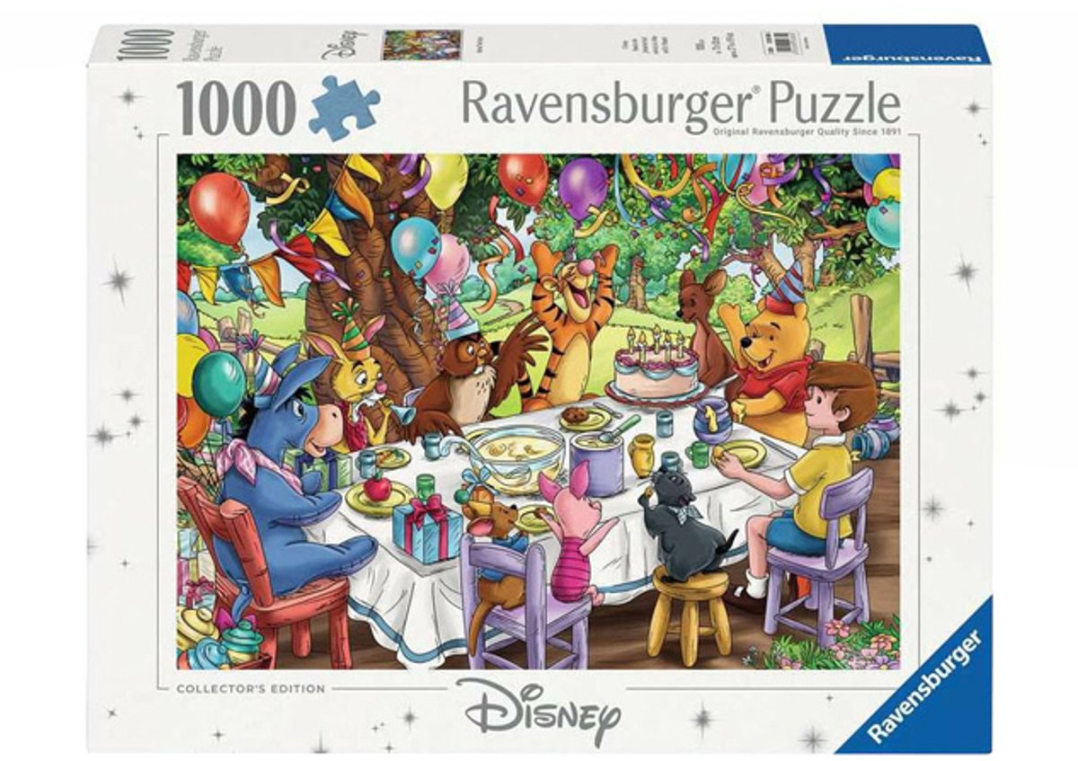Ravensburger legpuzzel Disney Winnie de Poeh 1000 stukjes cartoon. — afbeelding 2