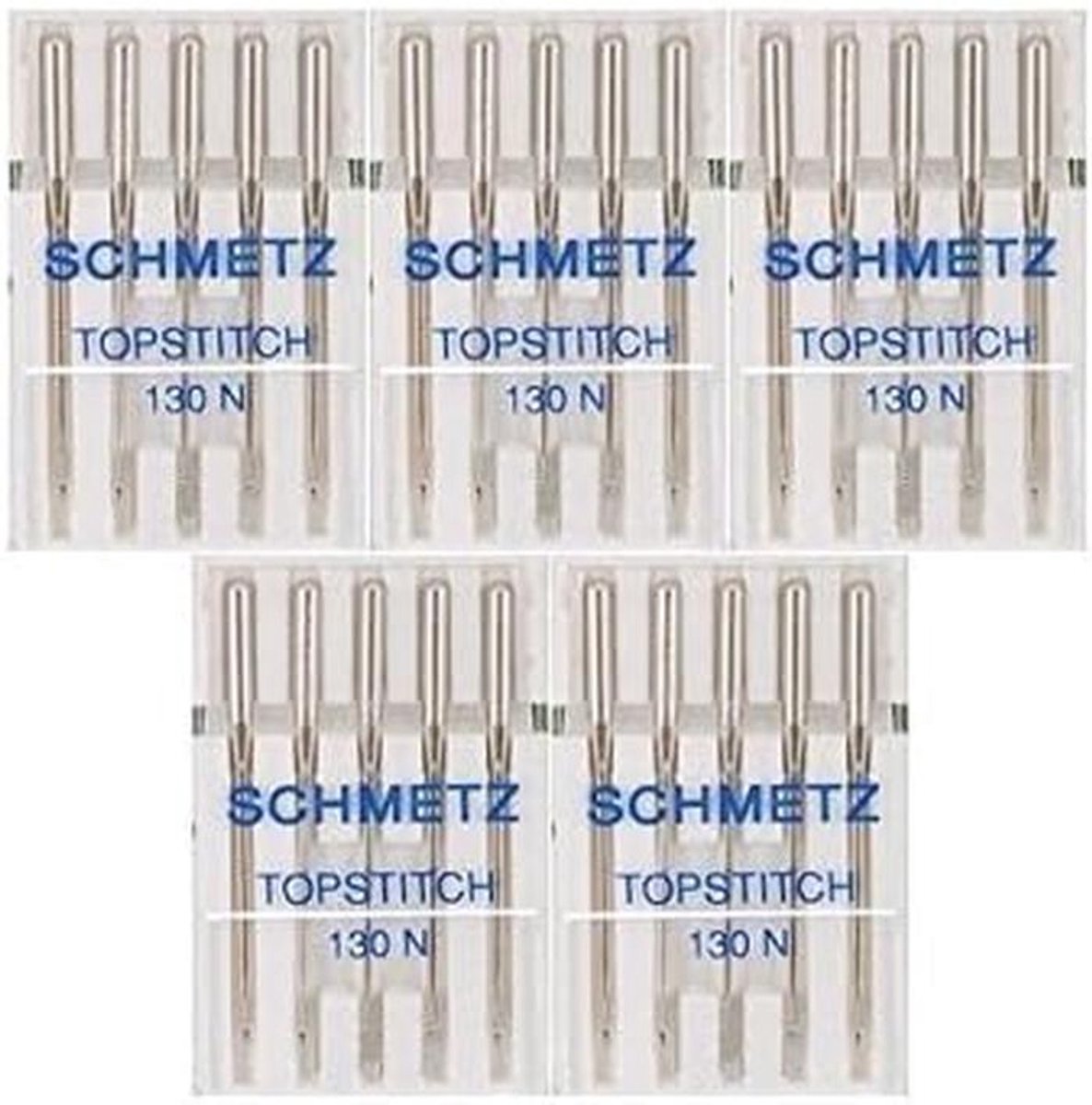 Topstitch Naaimachine Naalden Maat 90/14 voor Huishoudelijke Machines