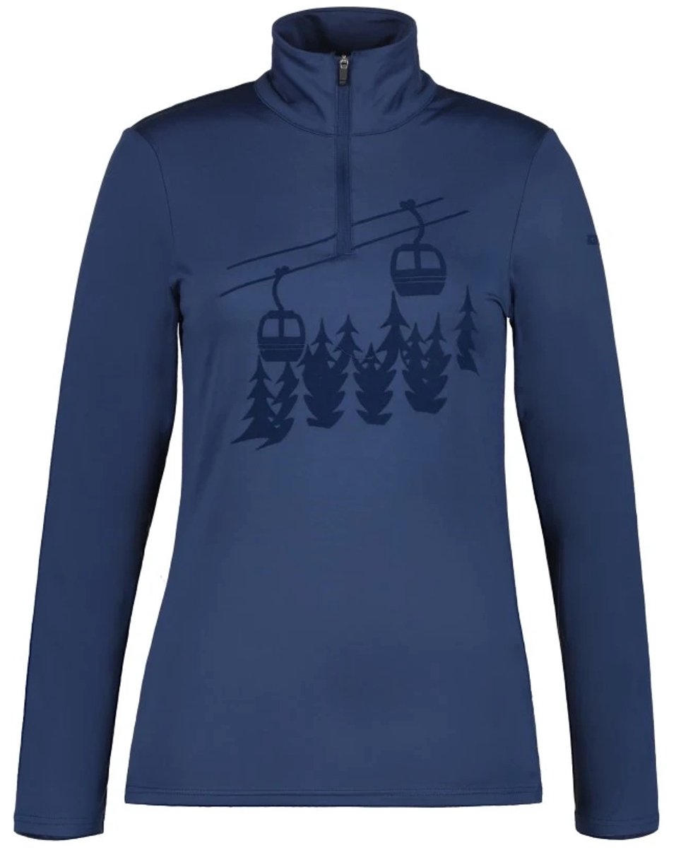 ICEPEAK ellenton Skipully met rits dames Blauw