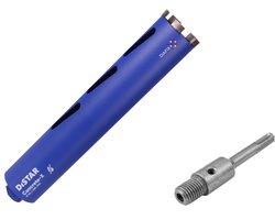 Diamantboor 32 x 320 mm M16 – SDS-Plus Adapter – Droog & droogboor – Beton & Baksteen