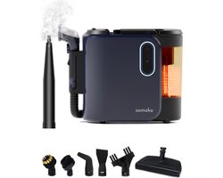 Samako Tapijtreiniger PRO 1800W – Stoomreiniger en Vlekkenreiniger Bank & Tapijt – 100° Stoom – Bankreiniger – Meubelreiniger