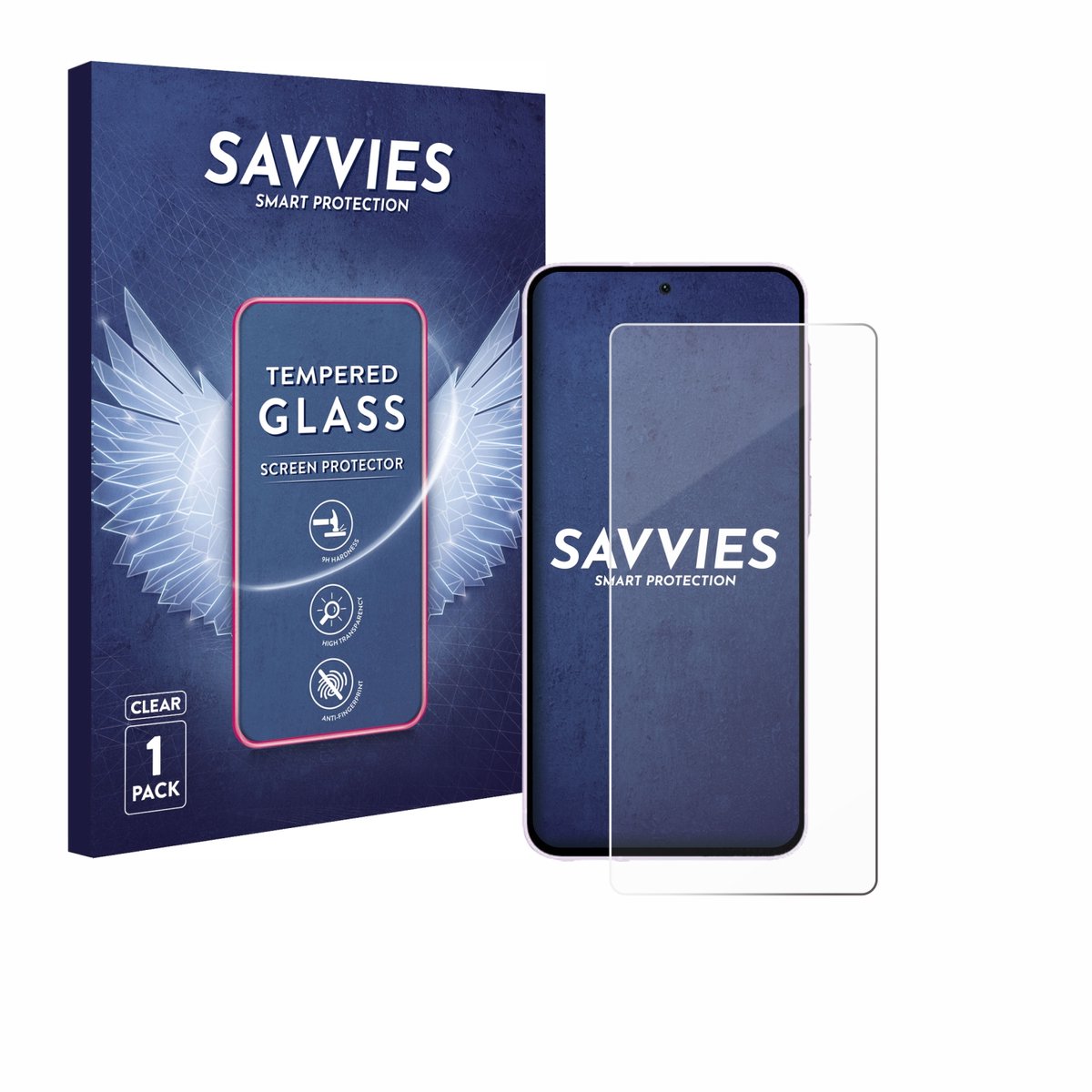 Savvies - Glas Screenprotector voor Samsung Galaxy A56 5G - Gehard Beschermglas 9H