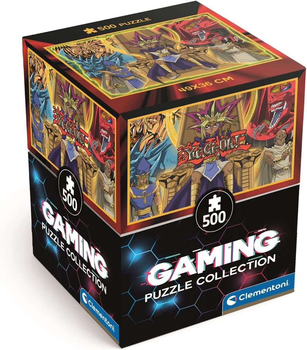 Puzzel 500 Stukjes Kubus Gamers Thema - Made in Italy
