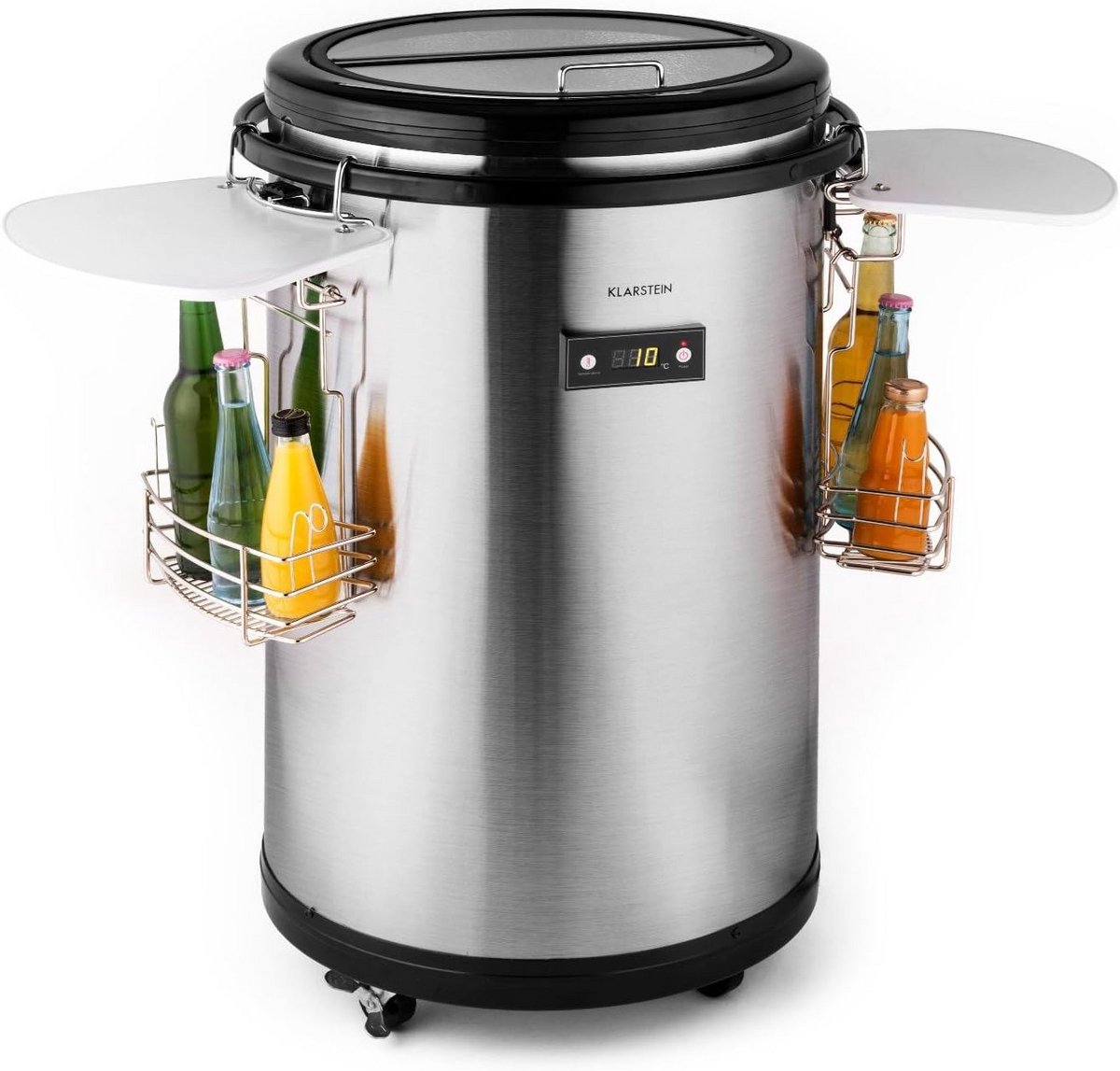 Minibar Koelkast voor Dranken met 50 Liter Inhoud en LCD-Display