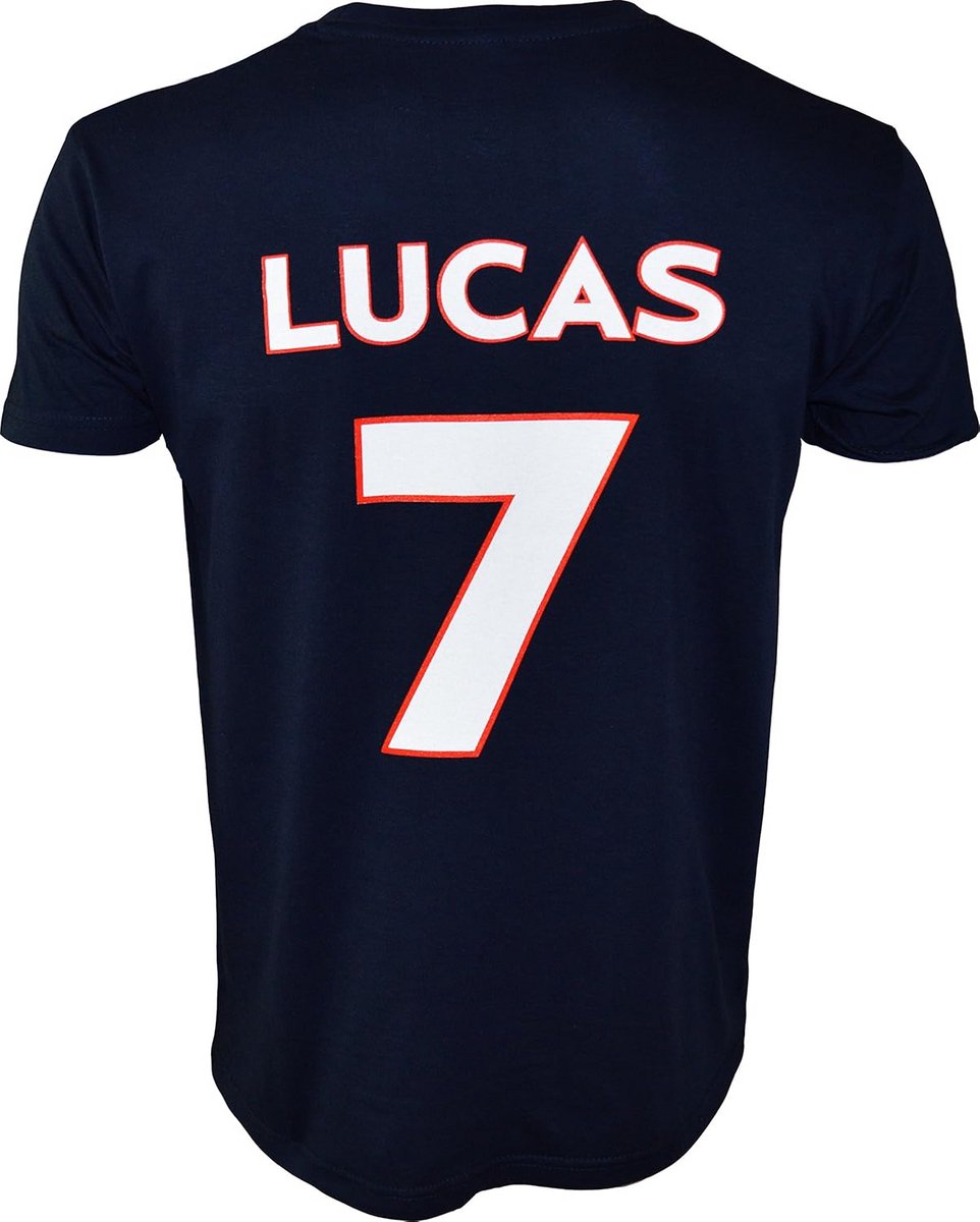 Voetbal T-shirt Jongens - PSG Paris Saint-Germain Officieel Thuisshirt - Lucas 7
