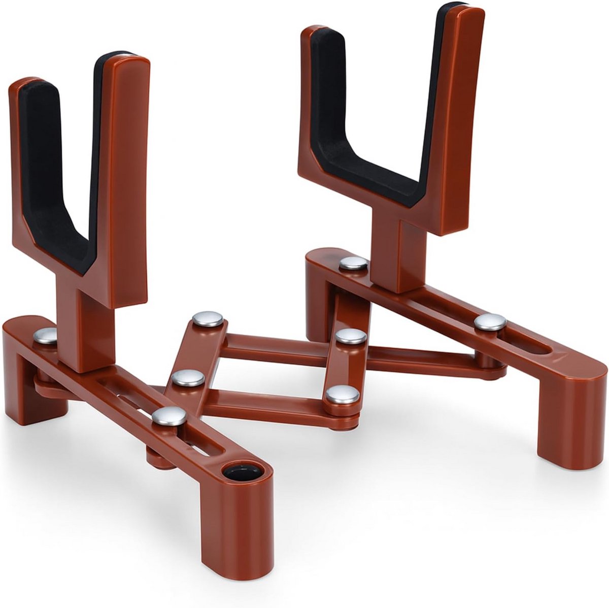 Draagbare Opvouwbare Standaard voor Viool Instrument Accessoire Rood