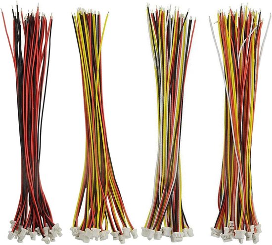 Set Kabel Rangi 30 Sets 4-polige JST PH 2.0 Connector Kabelset met 130 mm Kabel | bol