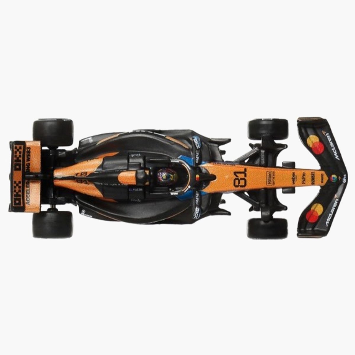 Hot Wheels Premium Metalen Formule 1 Verzamelbaar Speelgoed Raceauto - Lando Norris McLaren — afbeelding 16