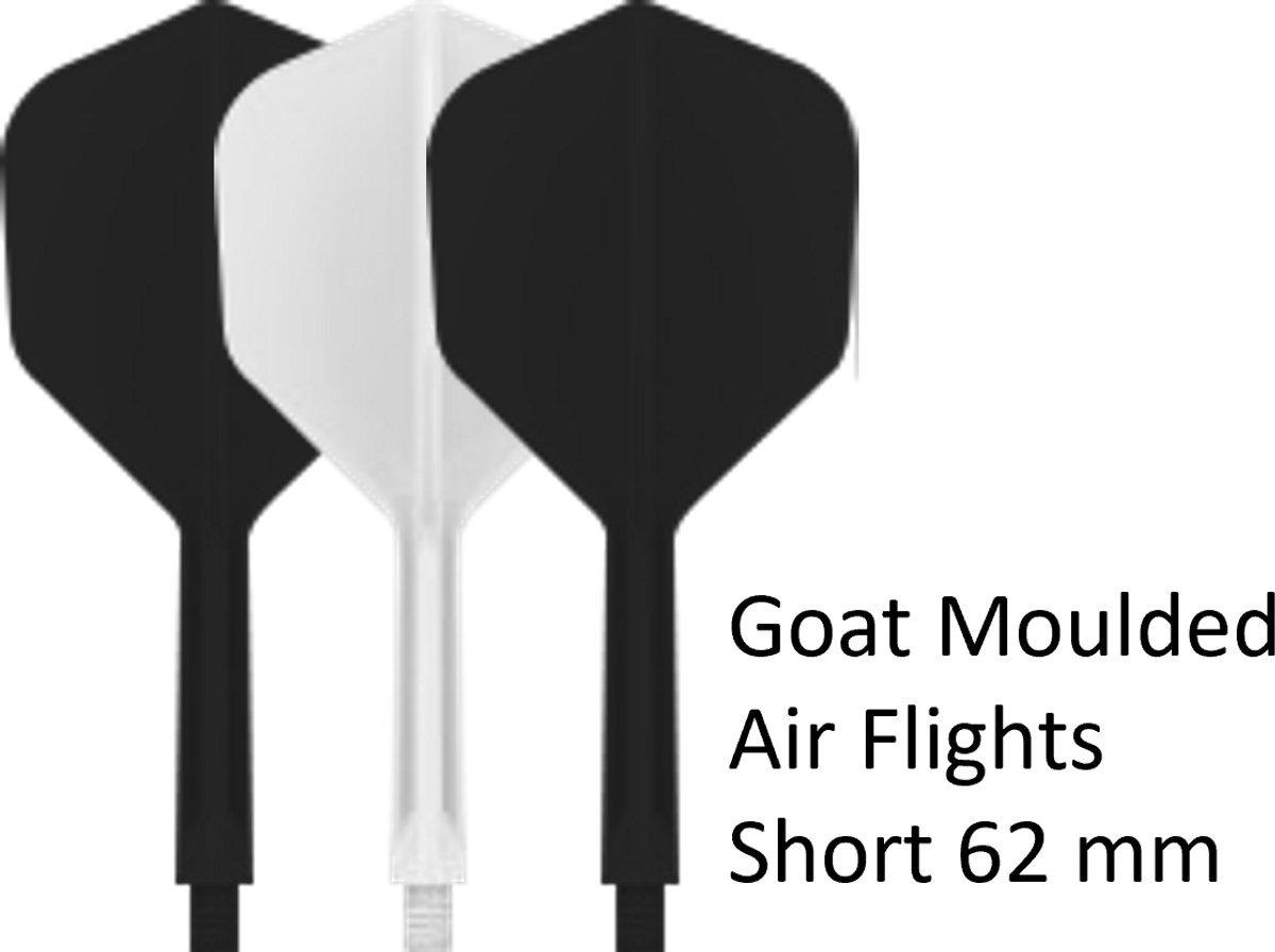 Goat Dartflight AIR Zwart Wit Zwart NO6 Short