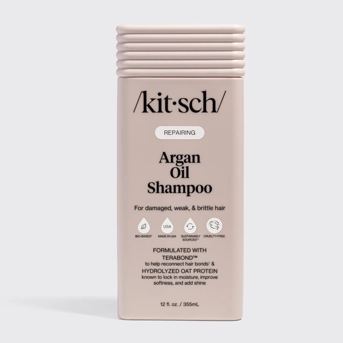 Kitsch - Argan Oil Shampoo - Reparerende Arganolie Shampoo – Herstel & Versterking voor Beschadigd Haar