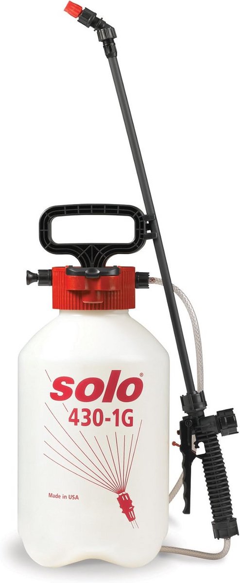 Tuinsproeier 3,8 Liter Handspuit met Verstelbaar Nozzle en Chemisch Bestendige Zeldsingen