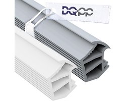Isolatiestrip voor Stalen Buitendeuren - Witte TPE Frameafdichting - 5 Meter