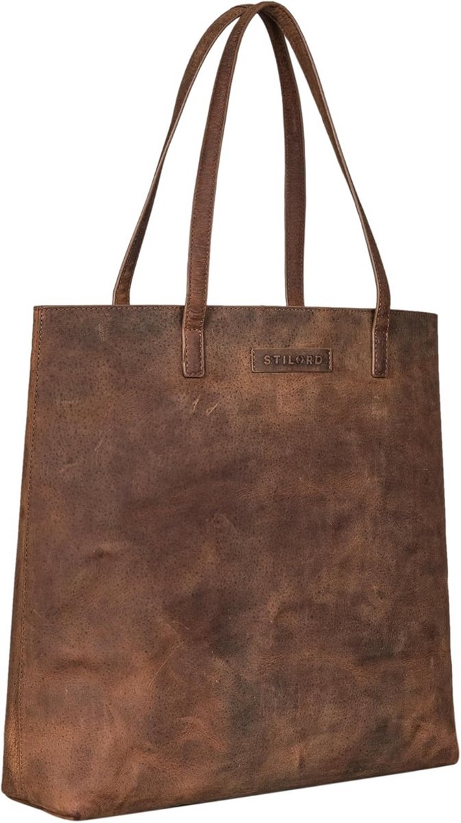 Dames Shopper Tas Leer Grote Schoudertas Vintage Handtas Voor Vrouwen