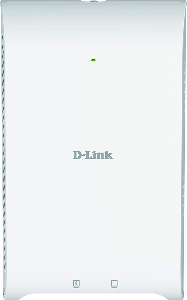 In-Wall PoE WiFi Access Point AC1200 Wave 2 MU-MIMO met 3 LAN Poorten