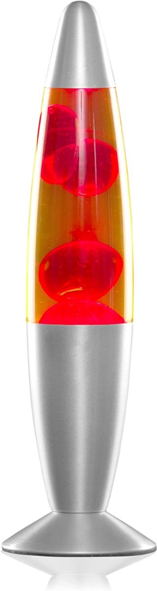 AMA® Lavalamp voor Kinderen - Lavalampen - Lavalamp - Rood - 9x9x34cm