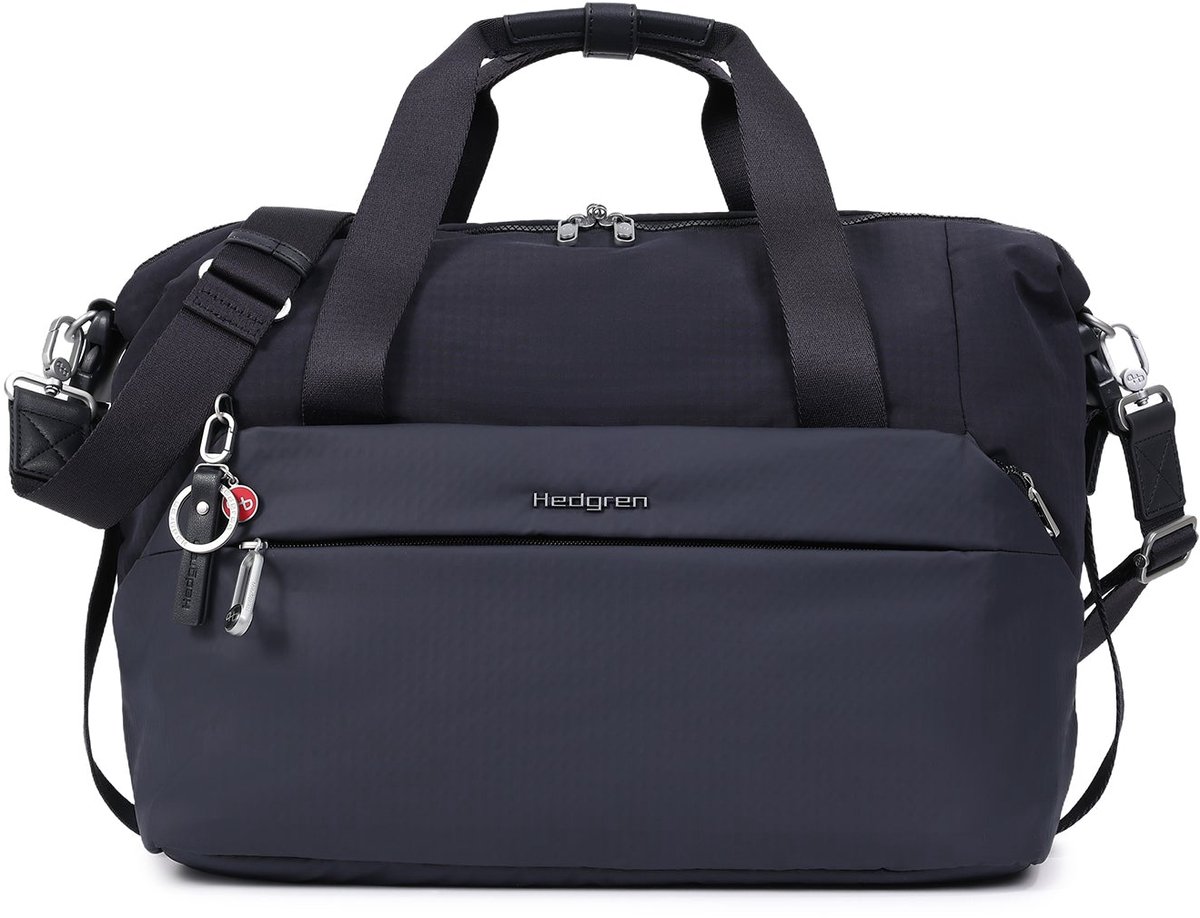 Hedgren RYOKO – Duffle S – 26,9 L – Compressible – Smart Sleeve – Gerecycled waterafstotend materiaal – RFID – Vulcan Blau