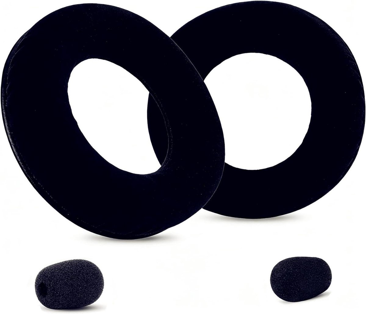 Oorkussens Compatibel met Headset Vervanging voor MMX330, TYGR 300R - Zwart Fluweel
