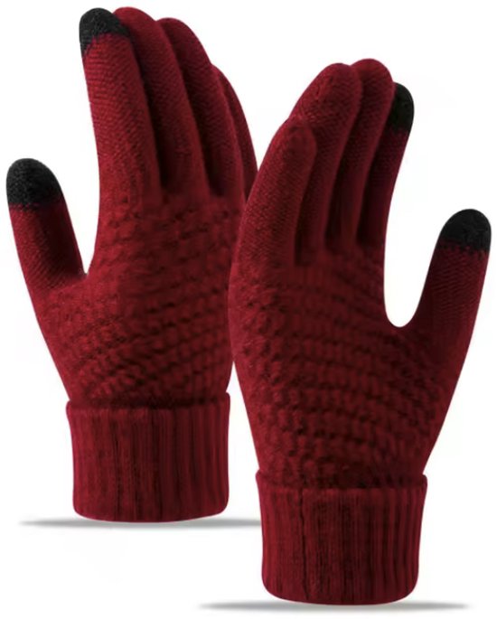 Touchscreen handschoenen Hike 500 voor kinderen blauw