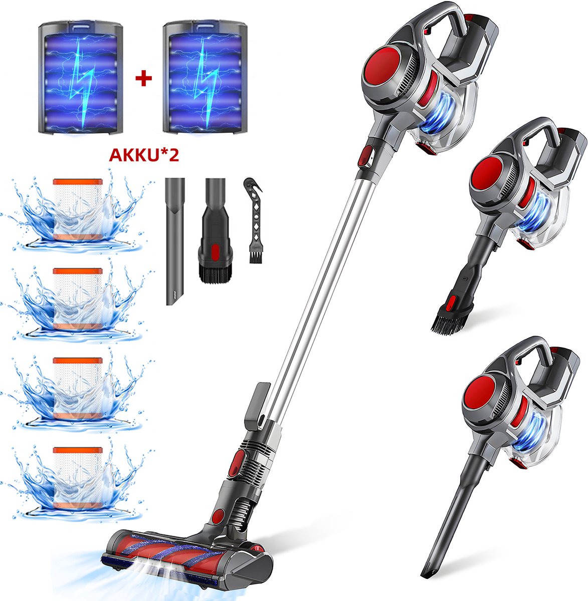 Hiaonyx Steelstofzuiger-Steelstofzuiger - Hiaonyx - €129,99