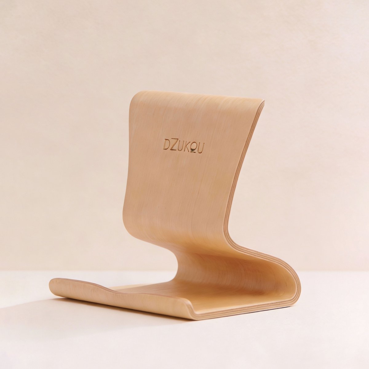 Dzukou Tablet Standaard Bamboe – Stevige houder voor iPad, tablet & kookboek