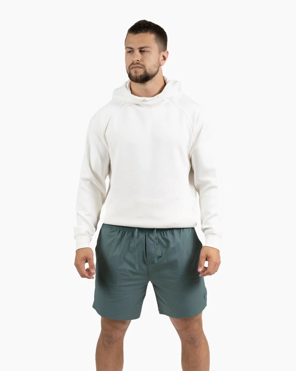 Velites Holo Performance Hoodie – Stijl Ontmoet Functionele Comfort – Pearl White – S
