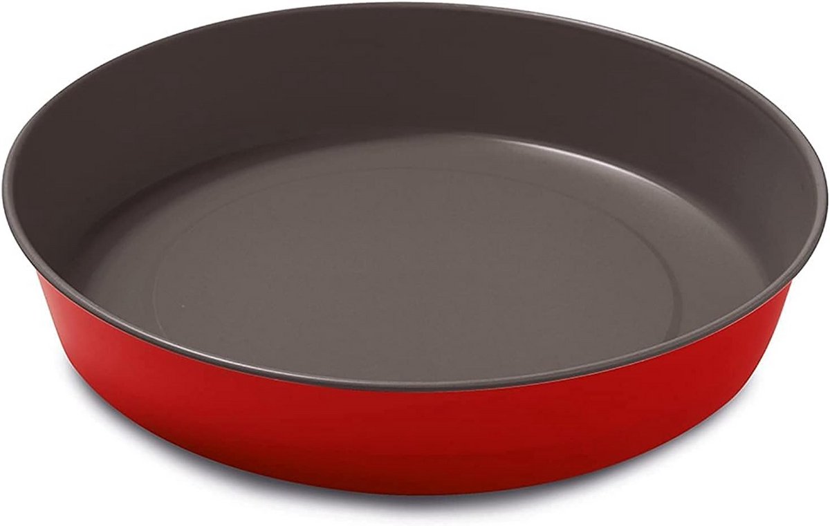 Ronde Bakvorm Met Antiaanbaklaag - 28 cm - Taartvorm voor Cake en Quiche