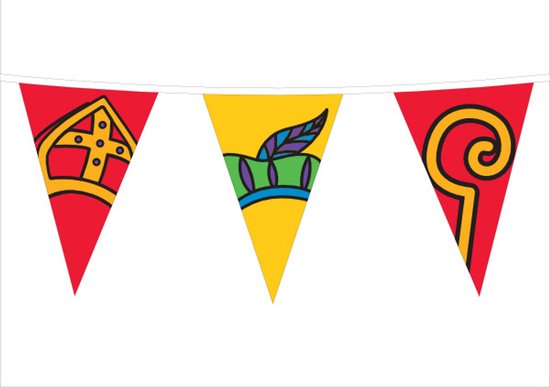 Ligne de drapeau Sinterklaas Ignifuge B1 10m1